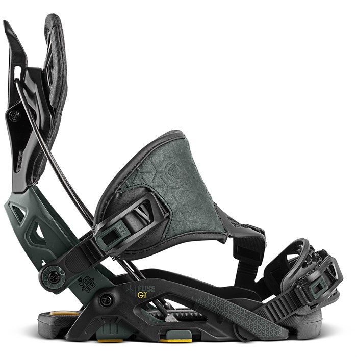 Flow Fuse 20-21 XL スノーボード ビンディング 黒と青 FLOW FUSE スノーボード K2 生き残り 152×バインディング