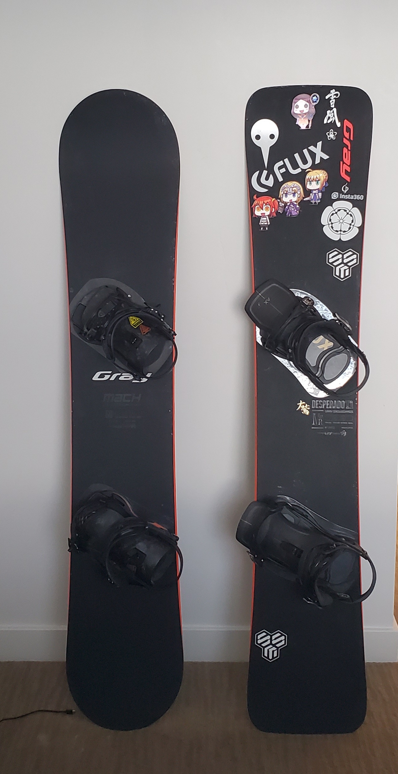 GRAY SNOWBOARDS DESPERADO TI IV 2015-16-